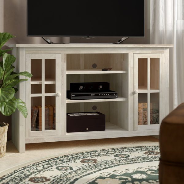 Loon Peak® Sipp Solid Wood TV Stand for TVs up to 55" & Reviews Wayfair